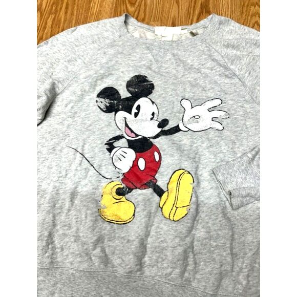 Sz L - H&M x L.O.G.G. - Disney Mickey Mouse Vintage Look - Crewneck sweatshirt - Picture 3 of 5